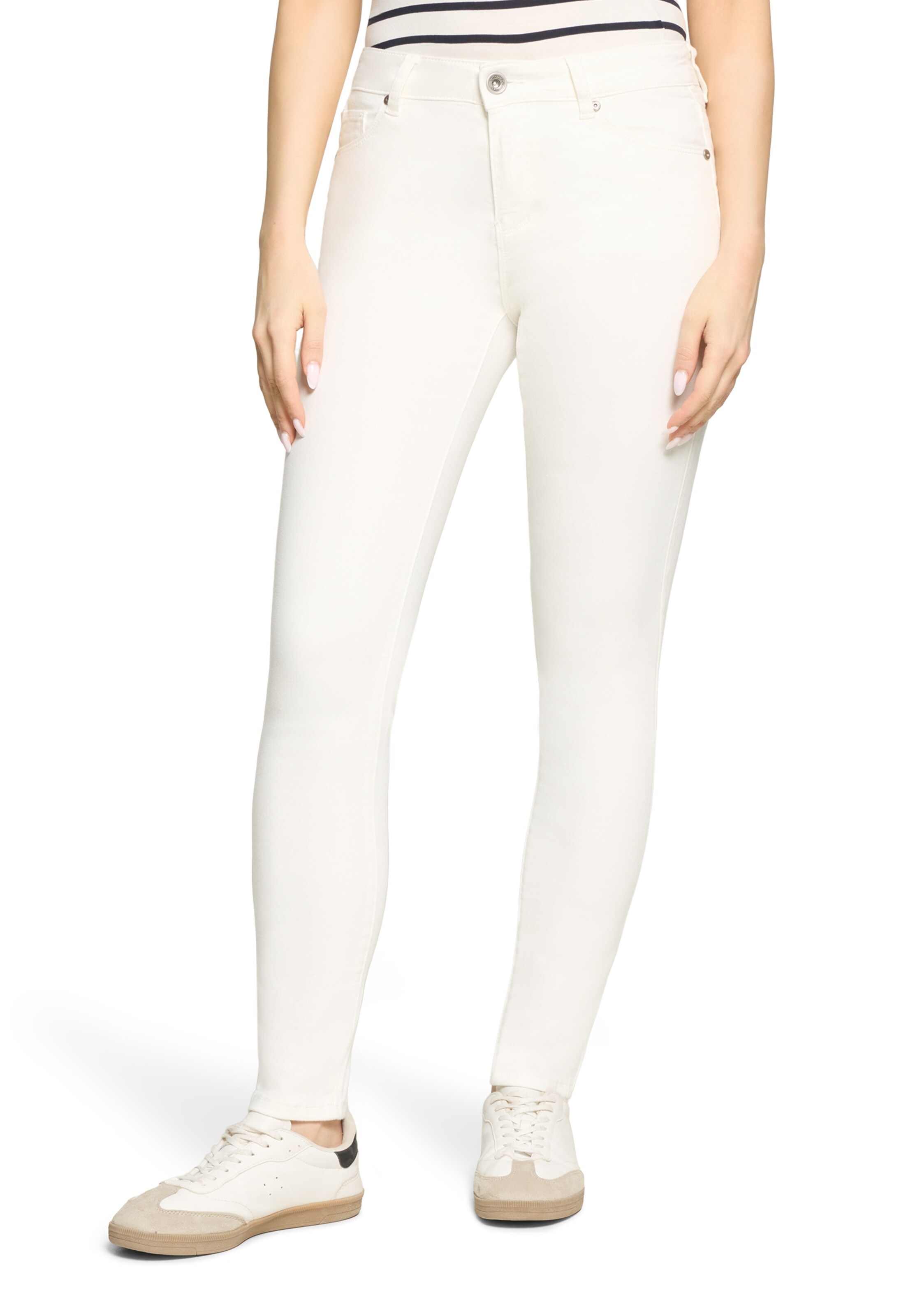 Betty Barclay Regular Jeans Sunny in Weiß: Vorderseite