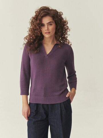 TATUUM Свитер 'IVA' в Лиловый: спереди