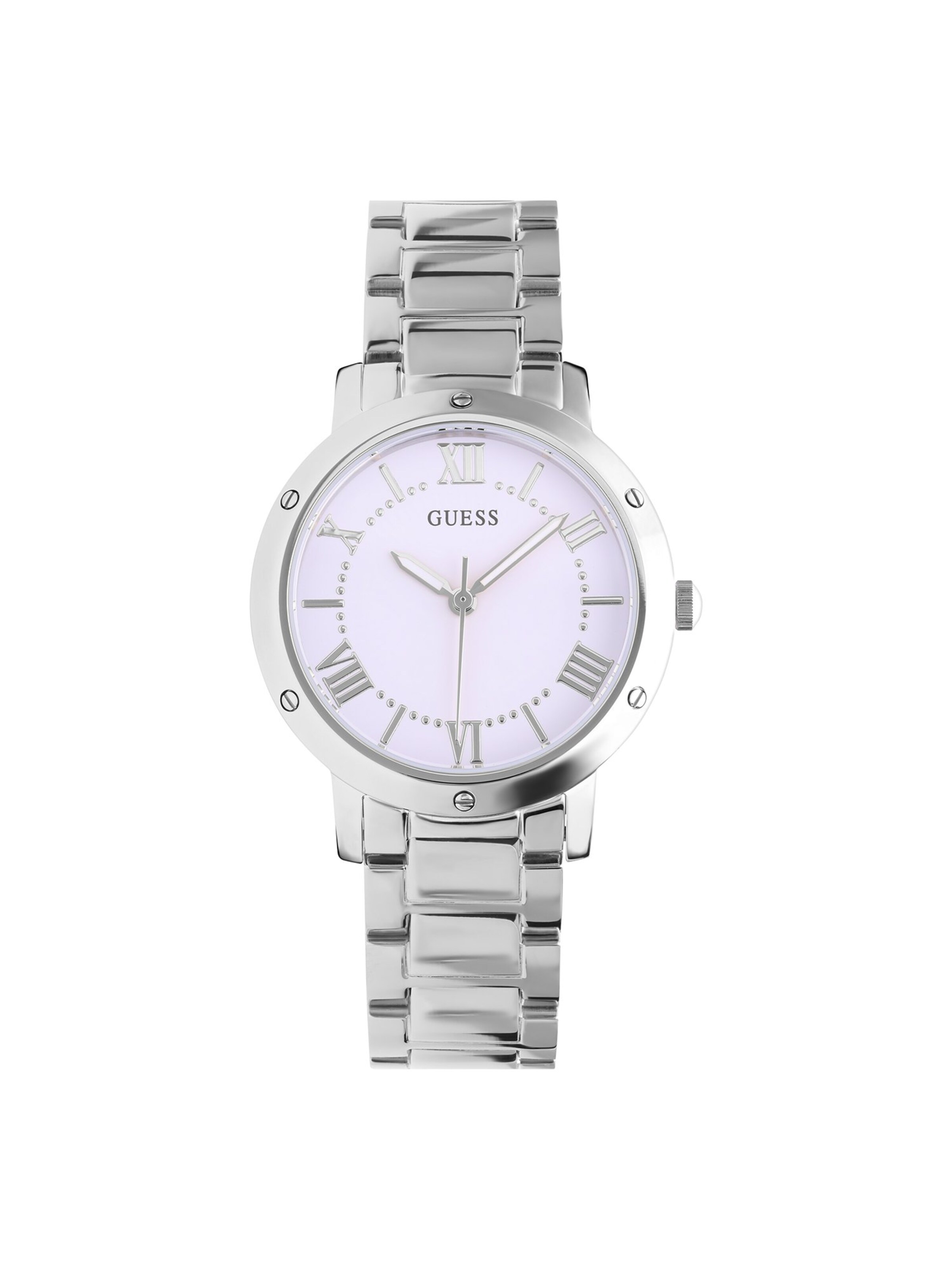 GUESS Analog Watch 'Design' in Silver: front