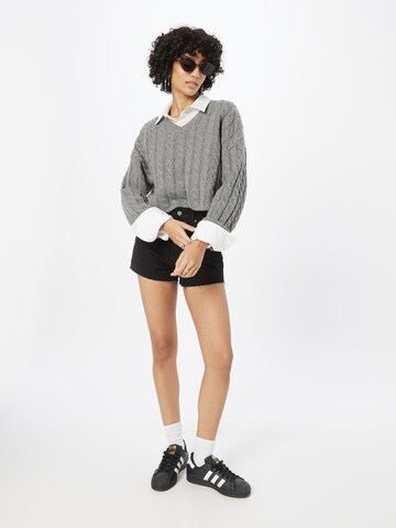 LEVI'S ® Πουλόβερ 'Rae Cropped Sweater' σε γκρι