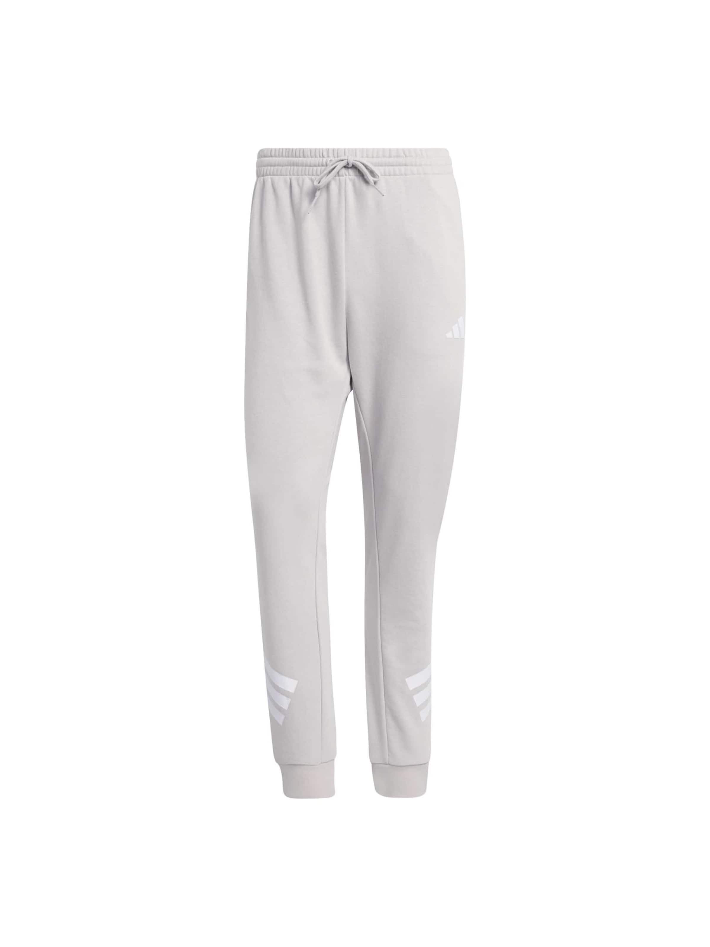 ADIDAS SPORTSWEAR Tapered Sportbroek in Grijs: voorkant
