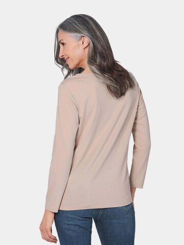 Goldner Bluse in Beige