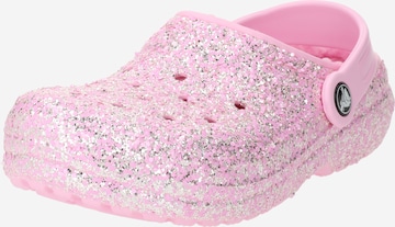 Crocs - Sapatos abertos em rosa: frente