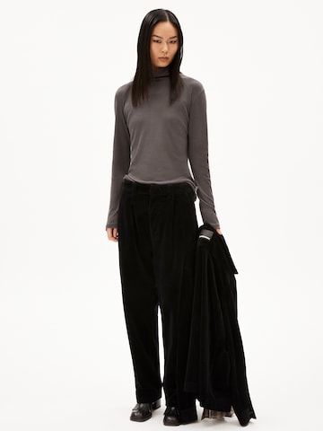 ARMEDANGELS Shirt ' GRAZILIAA WOOL BLEND ' in Zwart
