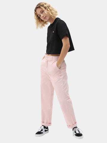 DICKIES - Regular Calças 'ELIZA' em rosa