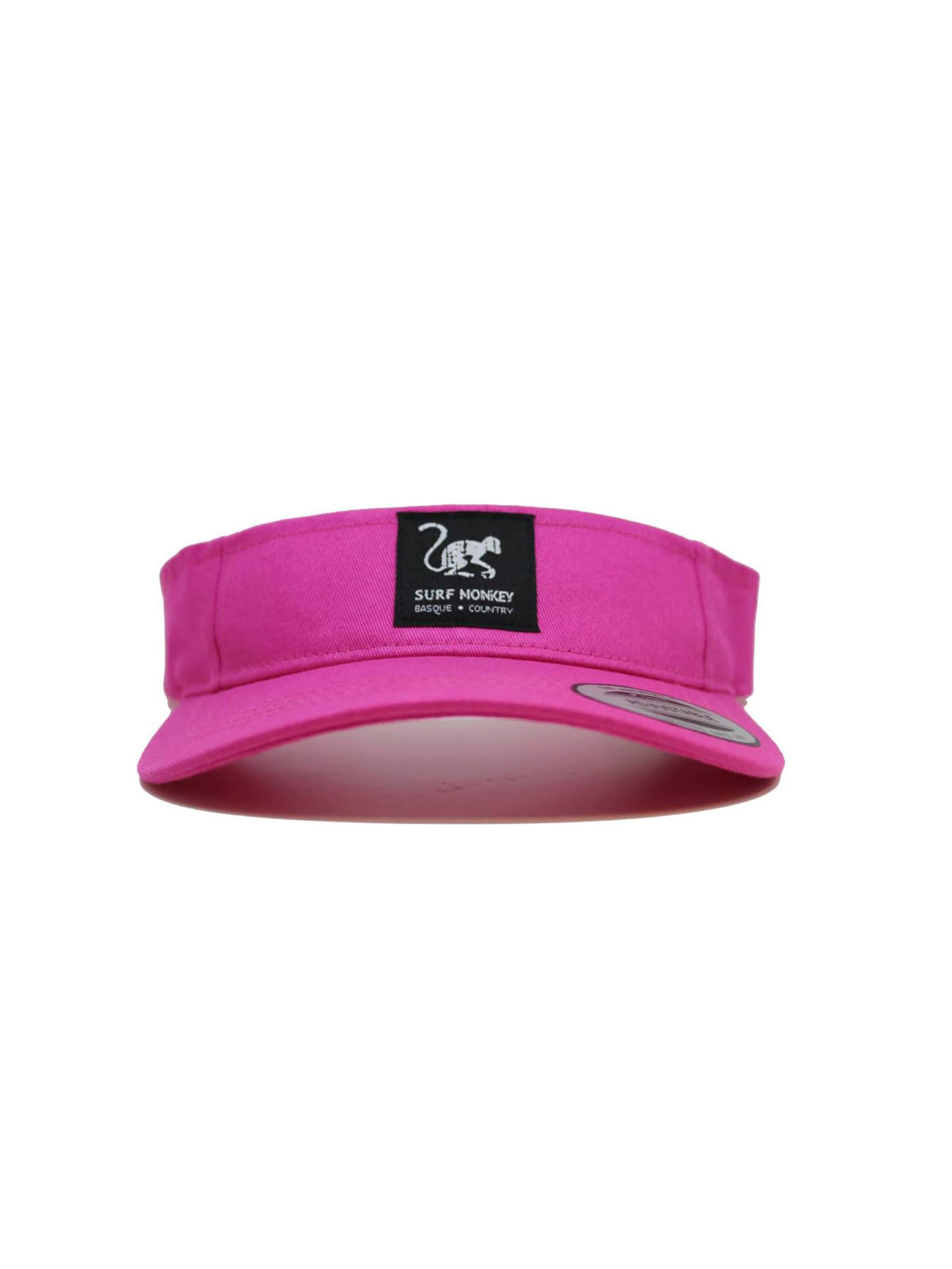 Surf Monkey Visor in Pink: Vorderseite