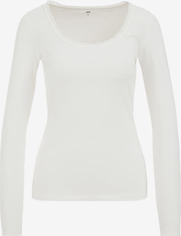 WE Fashion Paita värissä valkoinen: etupuoli