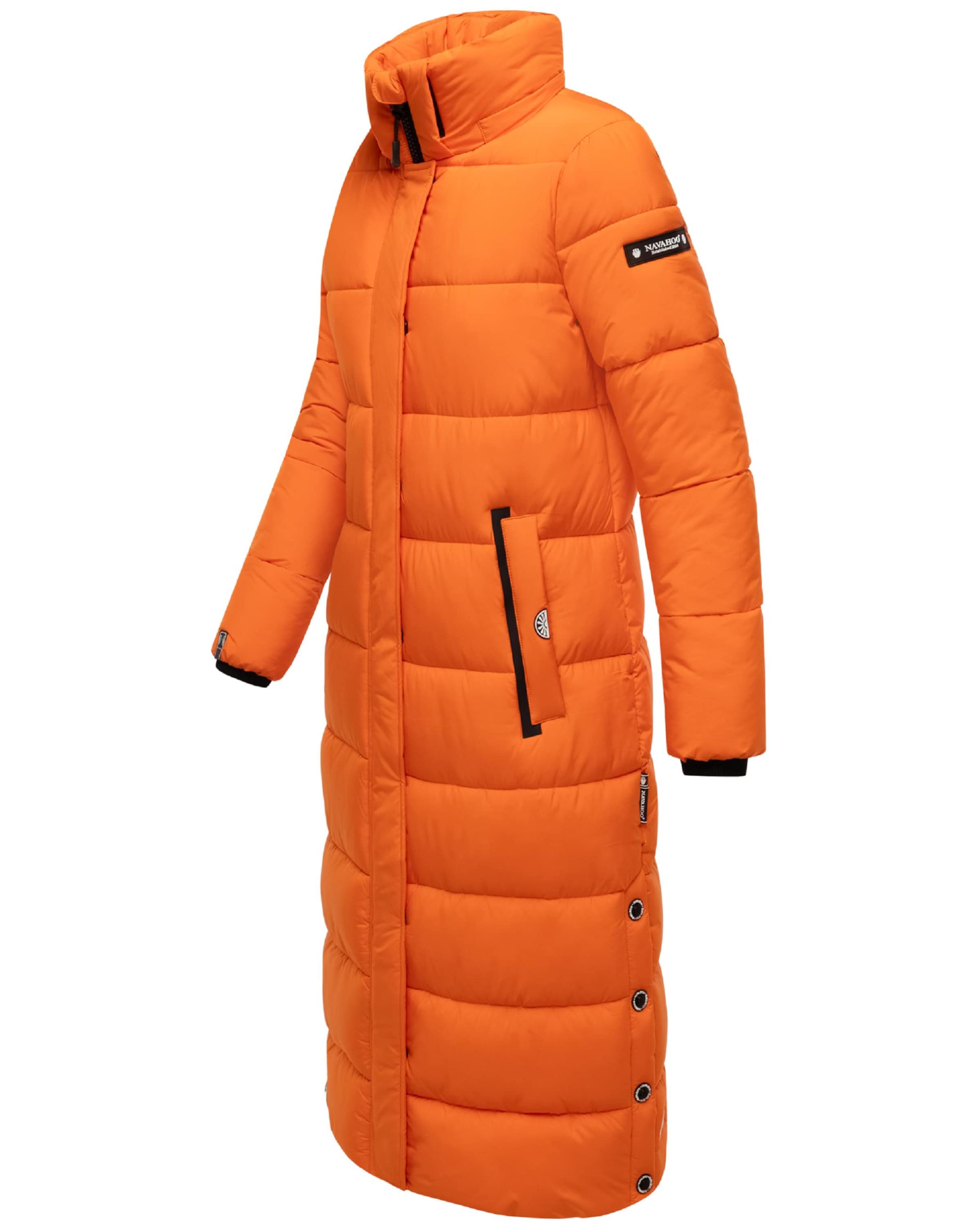 NAVAHOO Zimný kabát 'Isalie' - Oranžová