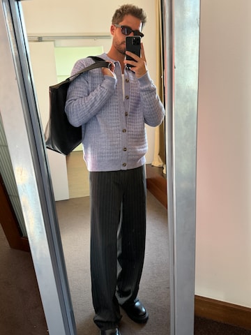 TRAPP Вязаная кофта в Лиловый