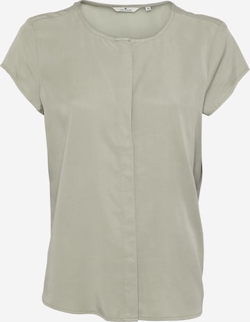 TOM TAILOR - Blusa en verde: frente