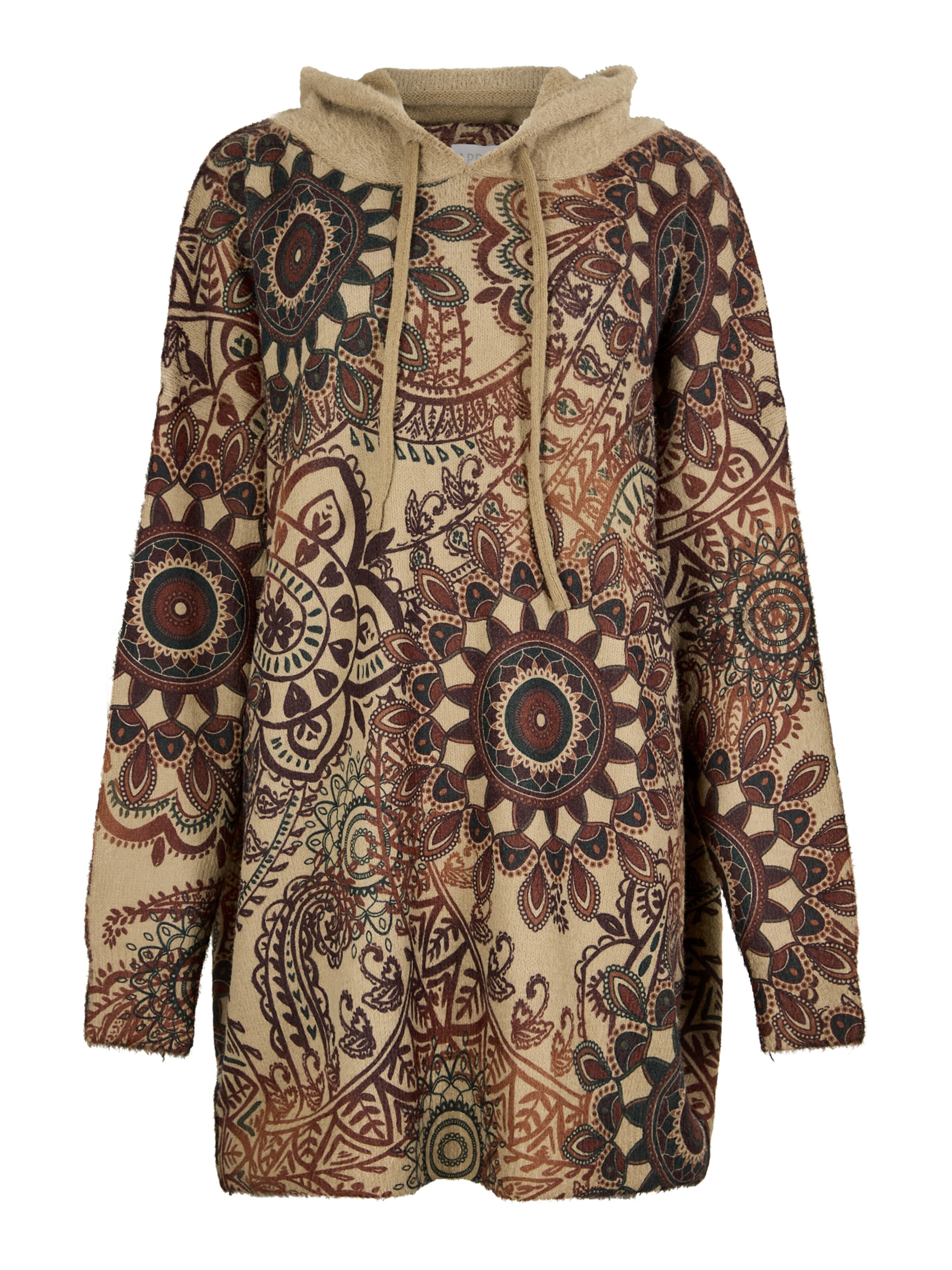 Apricot Sweatshirt 'Mandala' in Mixed colors: front