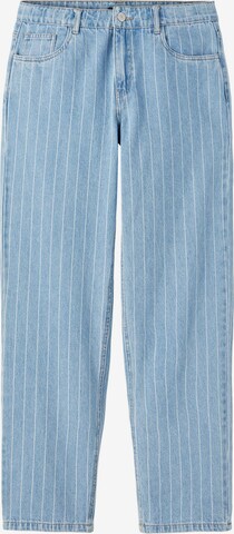 LMTD Wide Leg Jeans 'PINIZZA' in Blau: predná strana