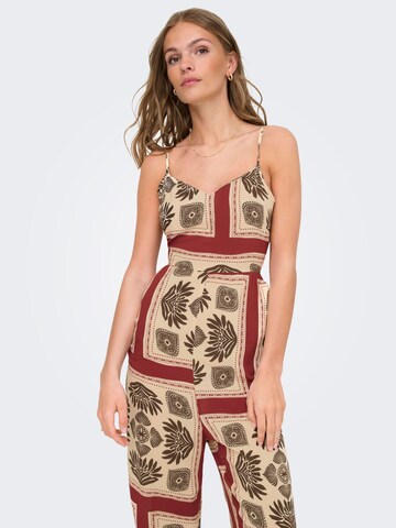 ONLY Jumpsuit 'ONLNova' i rød