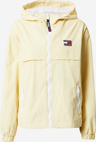 Tommy Jeans - Chaqueta de entretiempo 'Chicago' en amarillo: frente