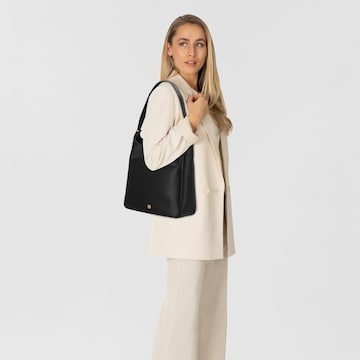 Borsa a spalla 'Dillon' di FOSSIL in nero: frontale