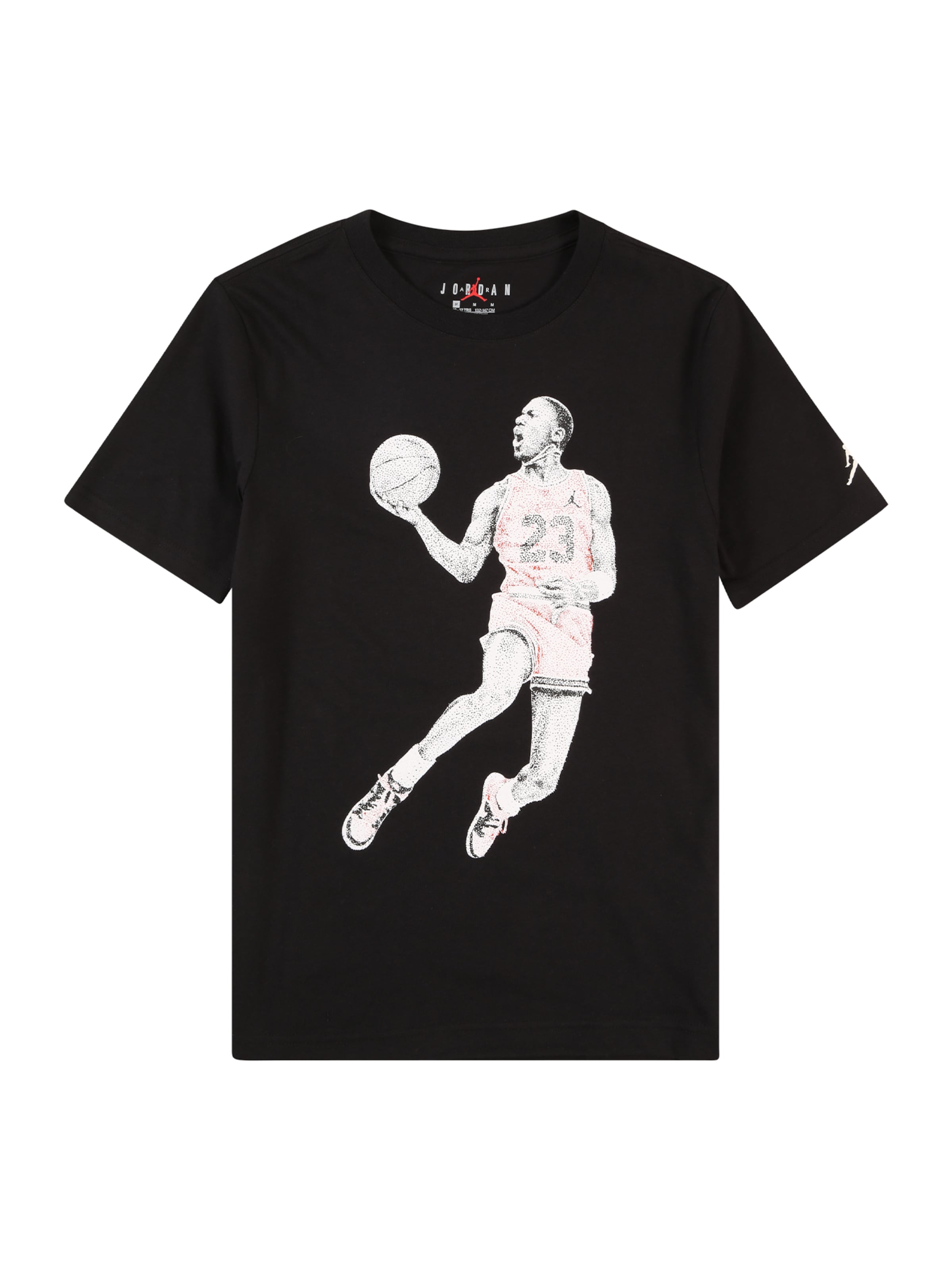 Jordan T-Shirt 'AIR' in Schwarz: Vorderseite