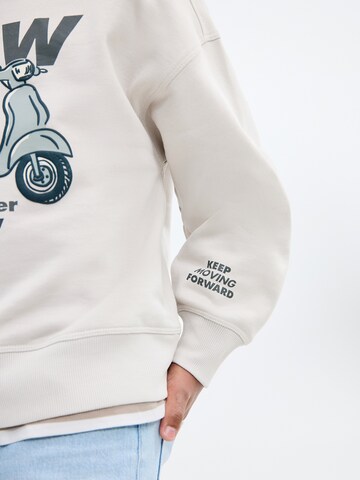 MANGO KIDS Collegepaita 'BERTOII' värissä harmaa