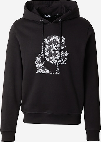 Karl Lagerfeld Collegepaita värissä musta: etupuoli