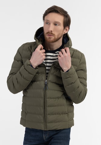 Schmuddelwedda Winter jacket in Green: front