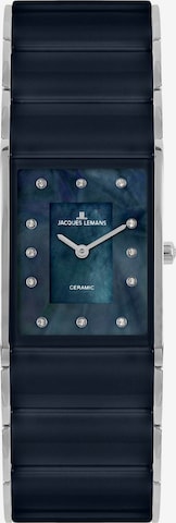 Jacques Lemans Uhr in Blau: predná strana
