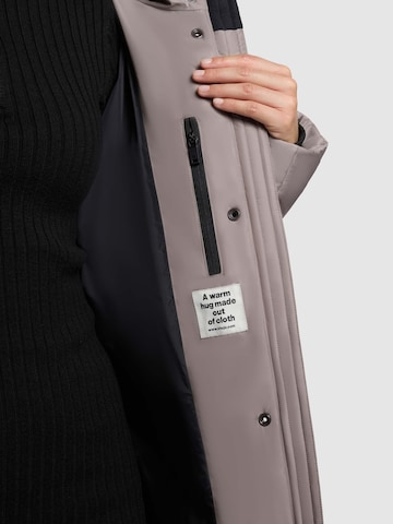 khujo Wintermantel 'Pulset Matt ' in Grijs