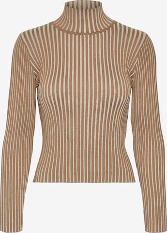 VERO MODA Pullover 'Willow' in Beige: predná strana