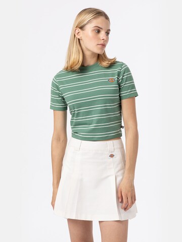 DICKIES - Camiseta en verde: frente