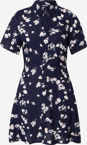 PIECES Shirt Dress 'Mina' in Blue: front