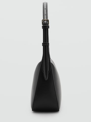 MANGO Taška přes rameno 'DENIA' – černá