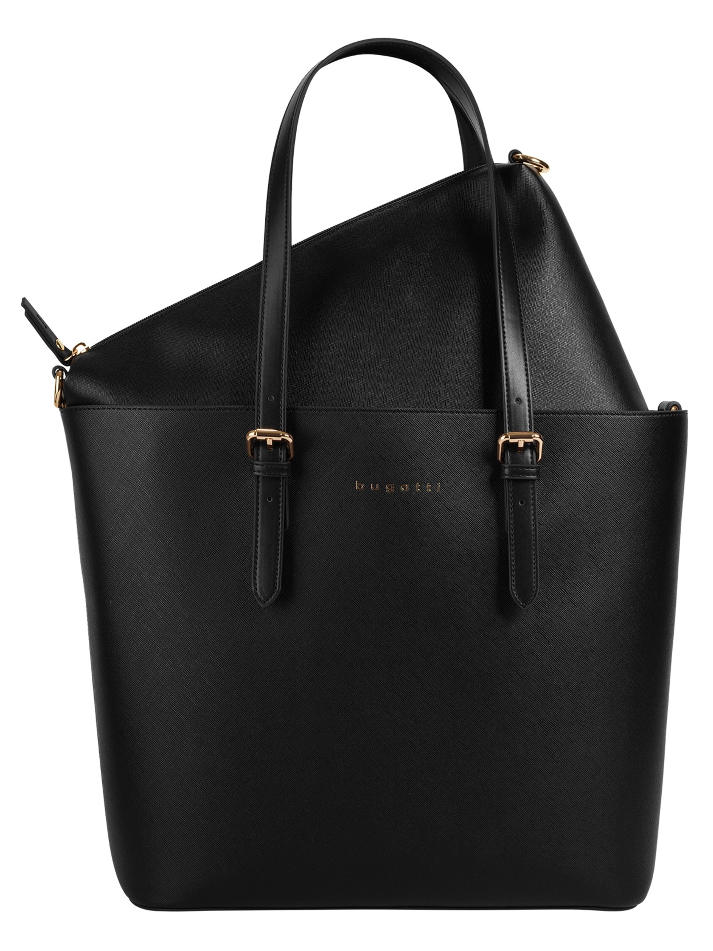 bugatti Shopper 'ELLA SAFFIANO' in Black