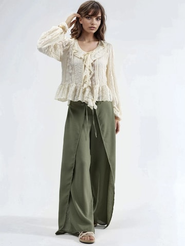 Busem Loosefit Broek in Groen