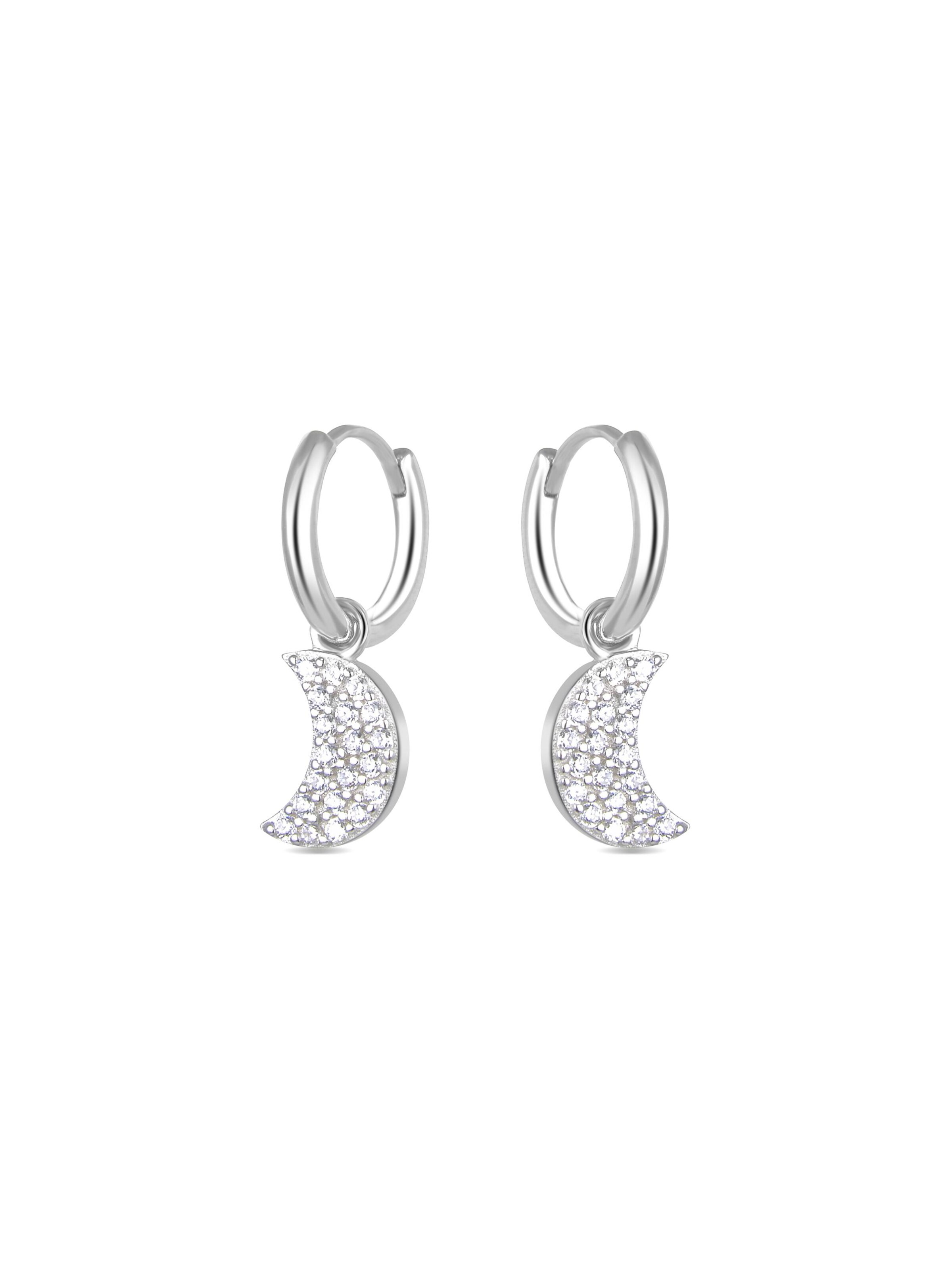 Luxenter - Pendientes 'Lisvau' en plata