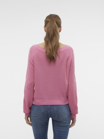 VERO MODA Trui 'NEWLEXSUN' in Roze