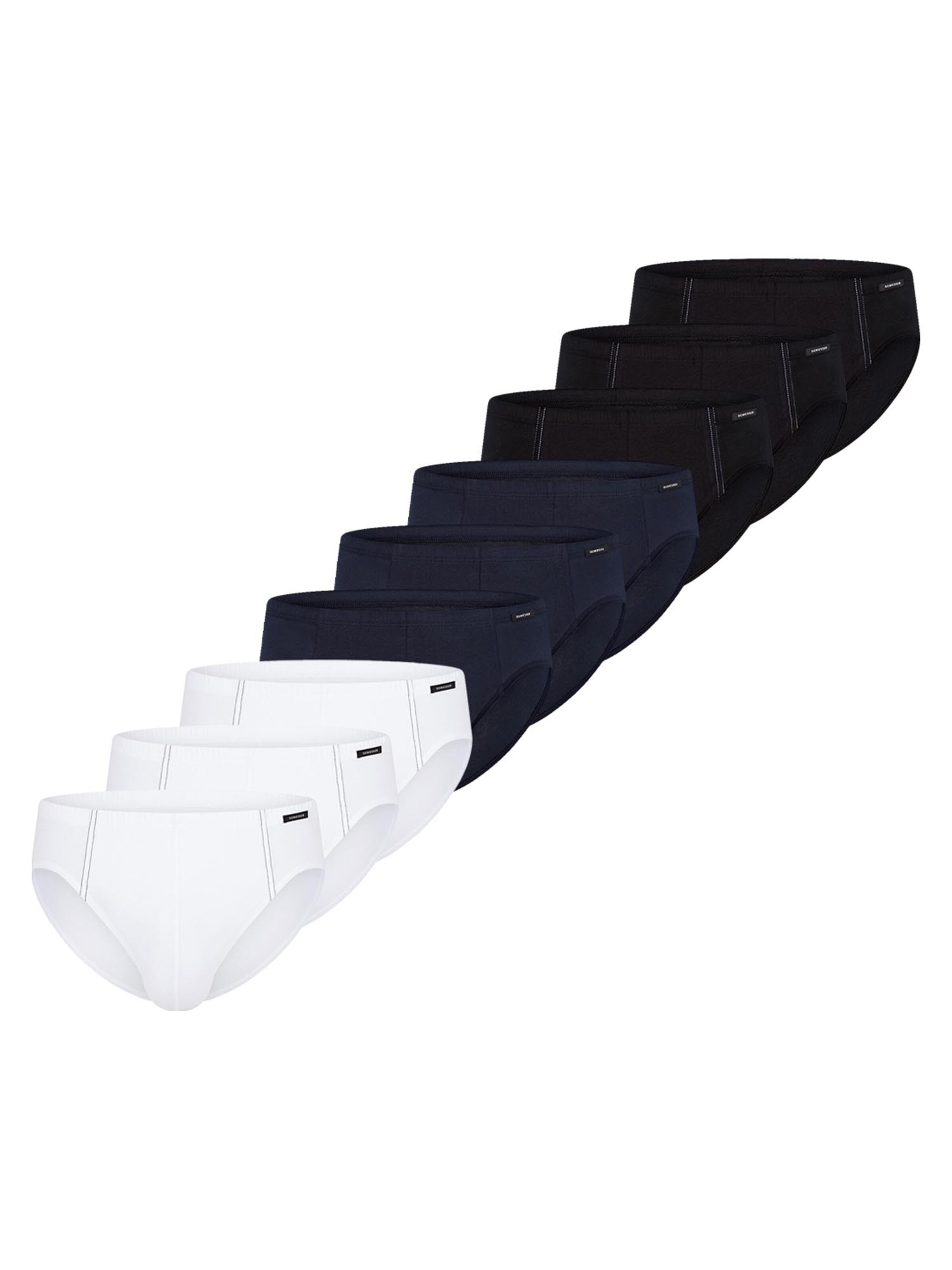 SCHIESSER Slip 'Cotton Essential'‌‌‌ in Mischfarben: Vorderseite