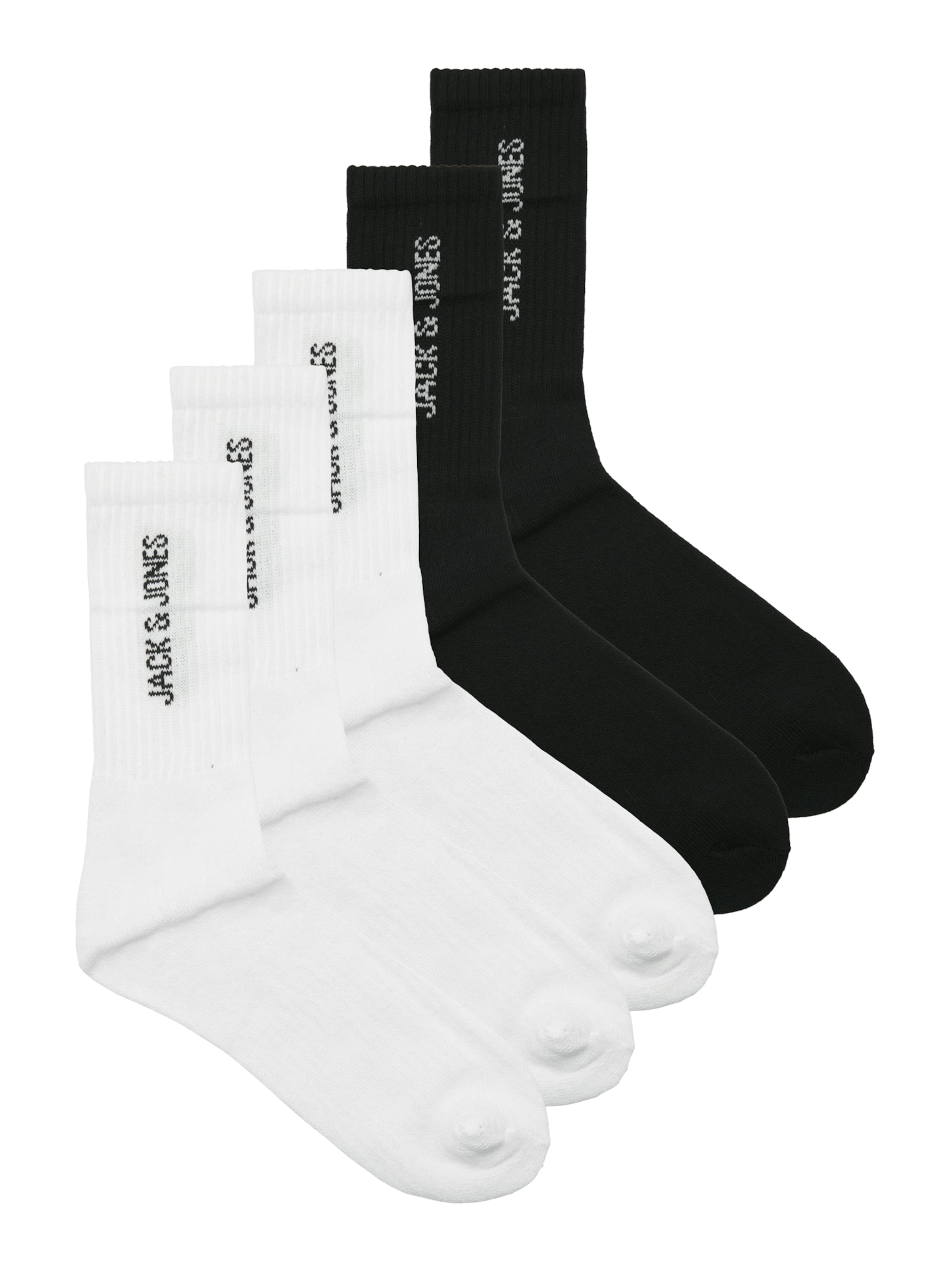 JACK & JONES Носки 'JACREGEN' в Черный: спереди