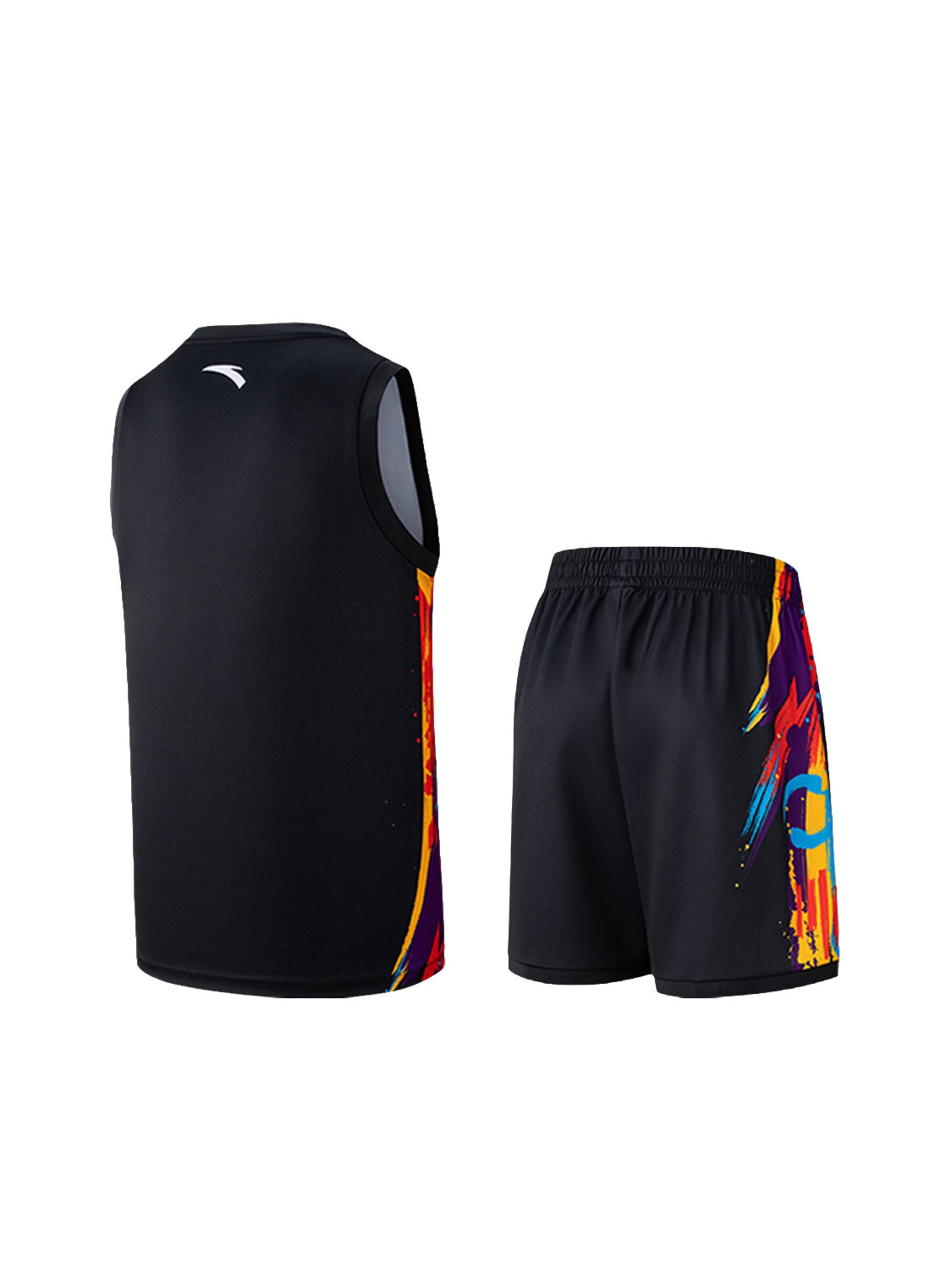 ANTA Sportanzug 'ANTA Basketball Game Suit'‌‌‌‌‌ in Schwarz