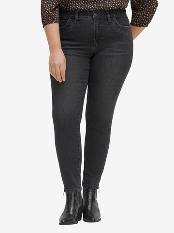 SHEEGO Slim fit Jeans in Grey: front