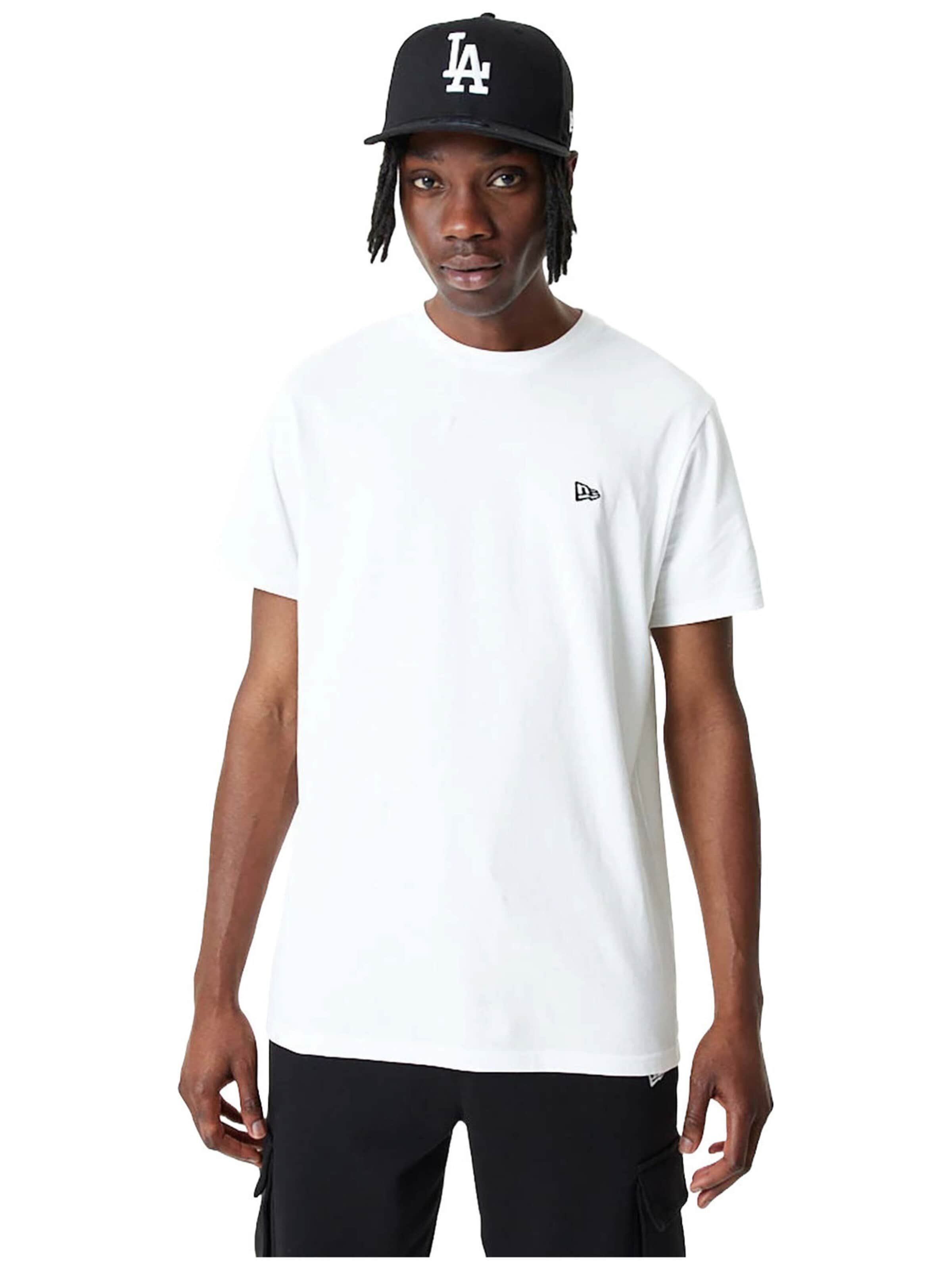NEW ERA Shirt 'New Era Essential' in XS in de kleur Wit, Productweergave