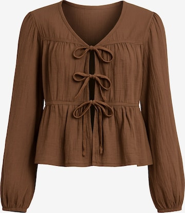 MANUKA Blouse in Brown: front