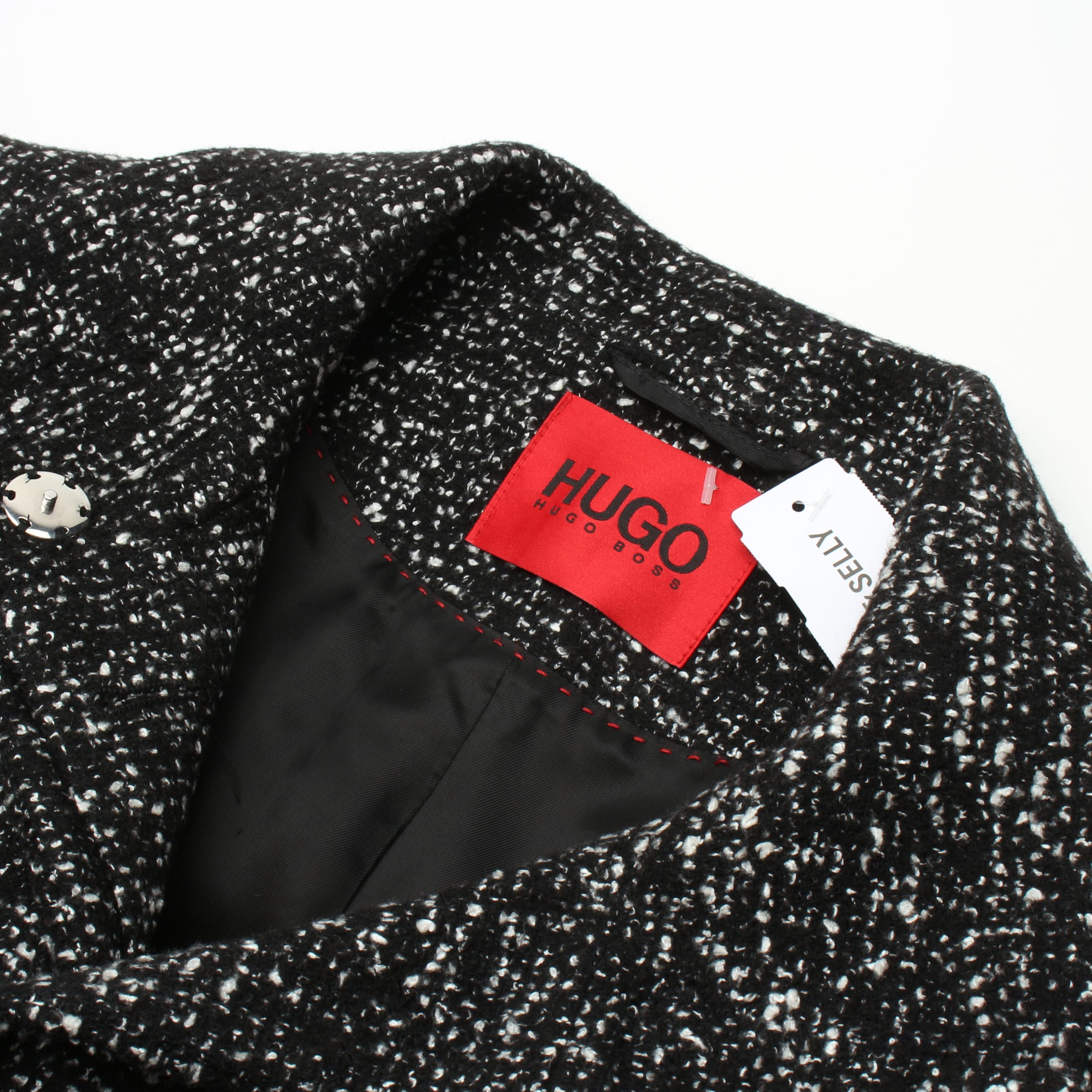 HUGO Jacket & Coat in S in Black