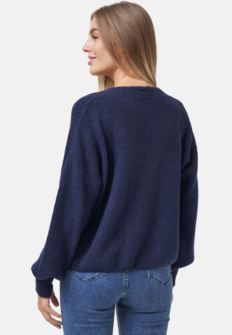 Decay Knit Cardigan in Blue