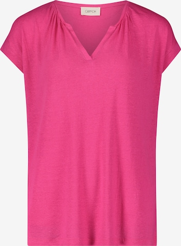 Cartoon - Camiseta en rosa: frente