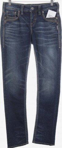 Silver Jeans Co. 3/4 Jeans in 25-26 x 31 in Blue: front