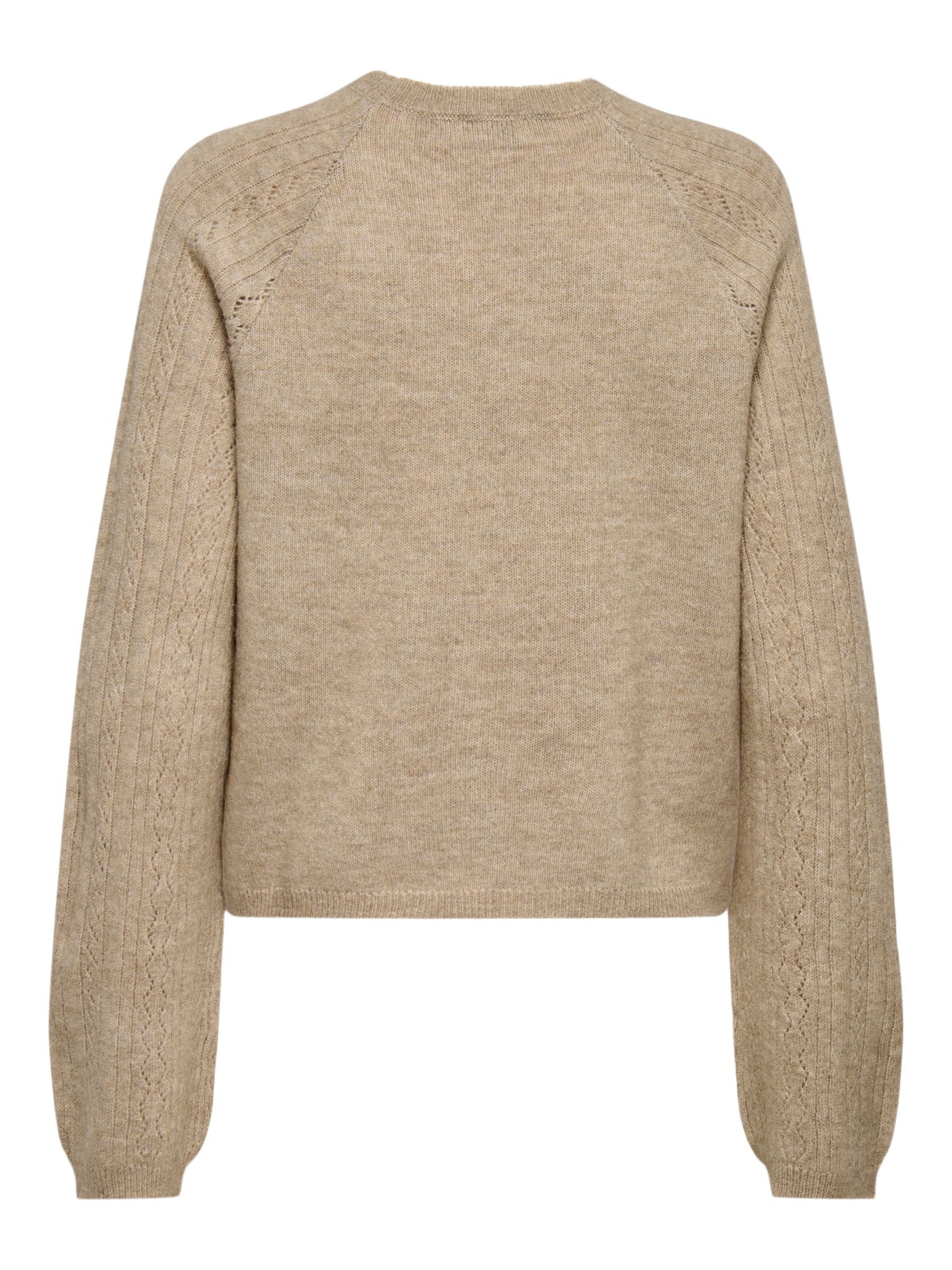 JDY Sweater 'JDYApril' in Brown