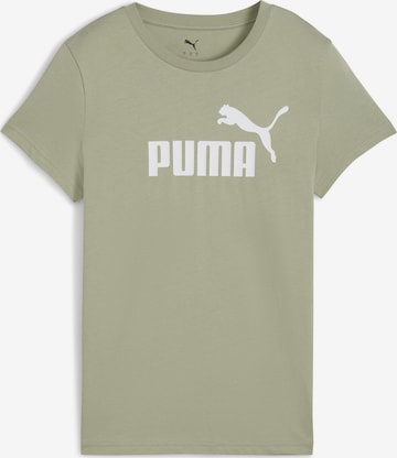 PUMA Performance Shirt 'Ess No. 1' in Green: front