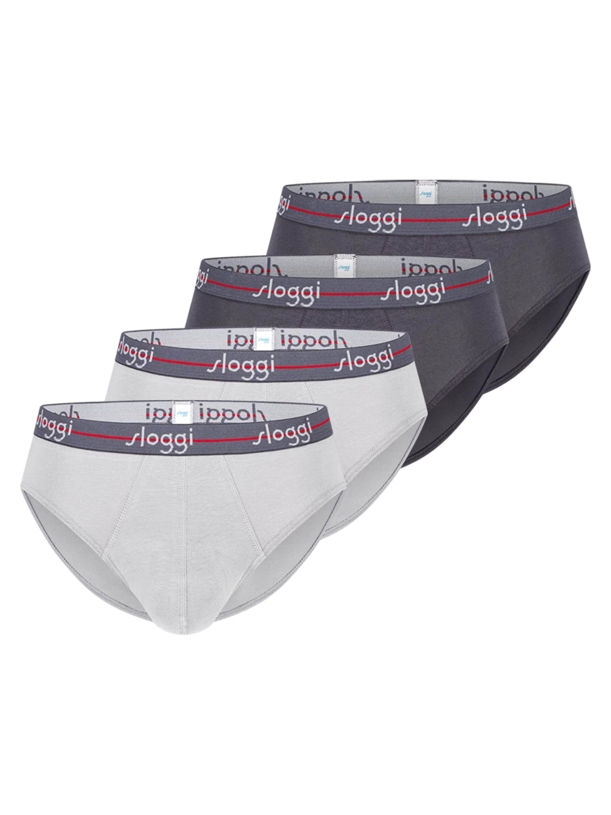SLOGGI Slip 'Start'‌‌‌‌‌‌‌‌‌ in Grau: Vorderseite