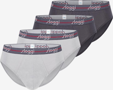 SLOGGI Slip 'Start' in Grau: Vorderseite