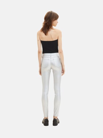 Skinny Jean 'Nela' TOM TAILOR DENIM en argent