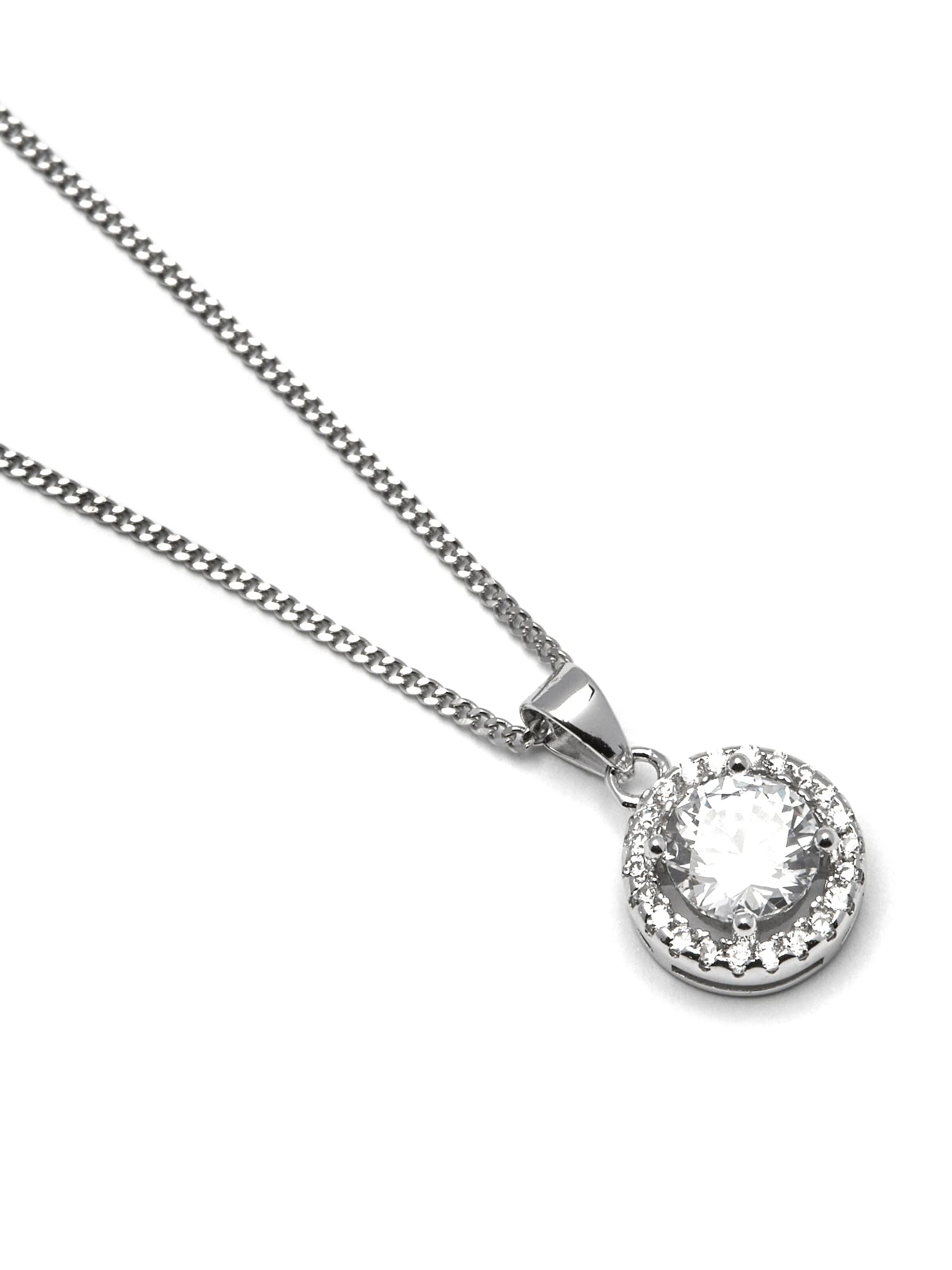 Luxenter Halsband 'Gema De Leyenda' i silver