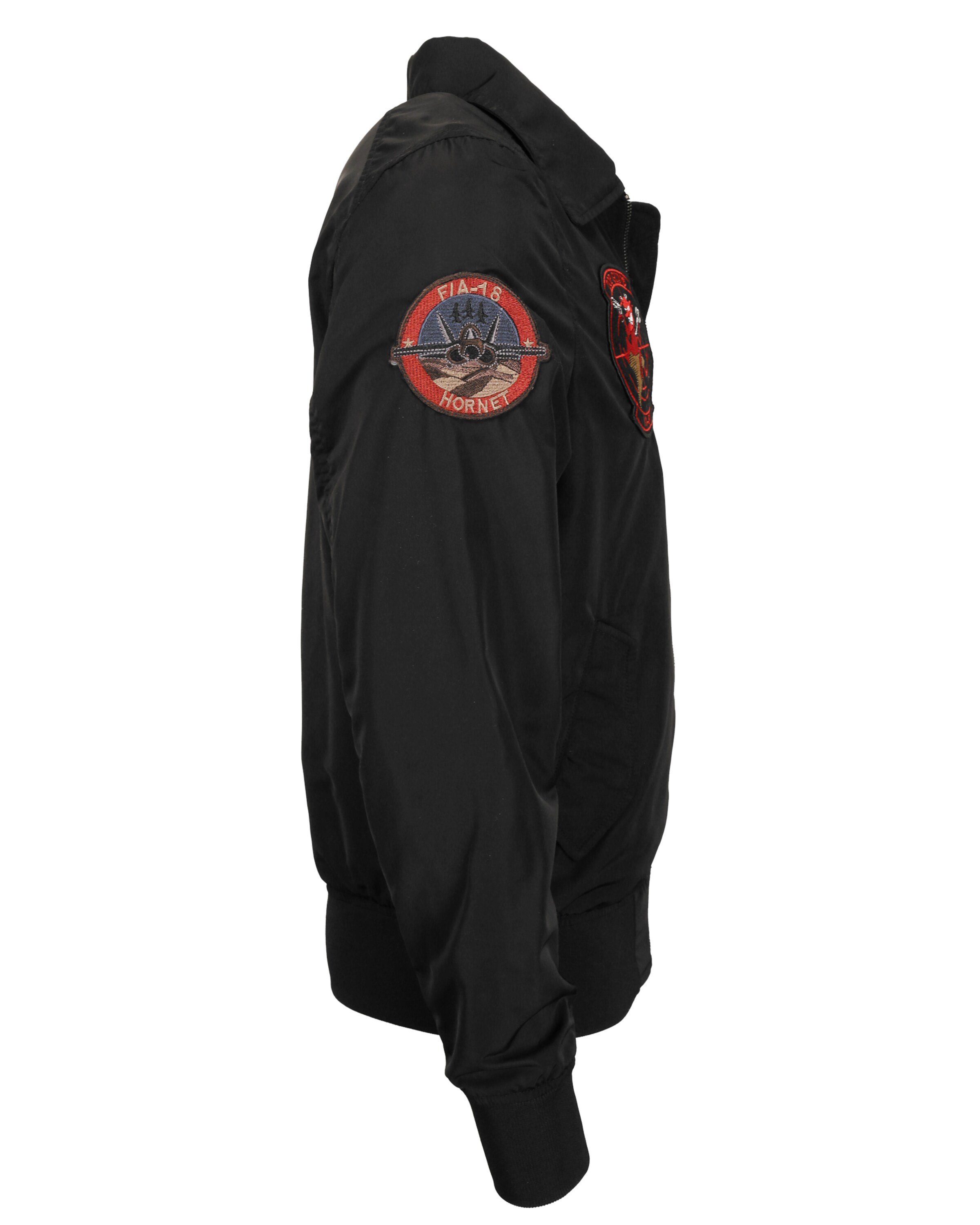 TOP GUN Bomberjacke ' TG20193037 ' in Schwarz